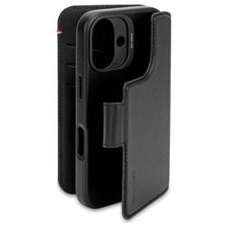 Decoded Decoded Leather Detachable Wallet iPhone zadní kryt na mobil iPhone 16 černá D25IPO16DW5BK