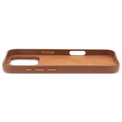 Decoded Decoded Leather Backcover iPhone 16 Pro zadní kryt na mobil iPhone 16 Pro hnědá D25IPO16PBC1TN