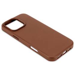 Decoded Decoded Leather Backcover iPhone 16 Pro zadní kryt na mobil iPhone 16 Pro Max hnědá D25IPO16PMBC1TN
