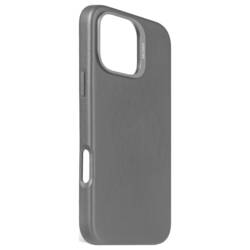 Decoded Decoded Leather Backcover iPhone 16 Pro zadní kryt na mobil iPhone 16 Pro Max černá D25IPO16PMBC1BK