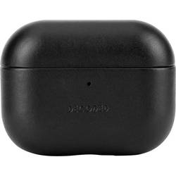 Decoded Decoded Leather AirCase Pro for AirPods Ochranné nabíjecí pouzdro černá