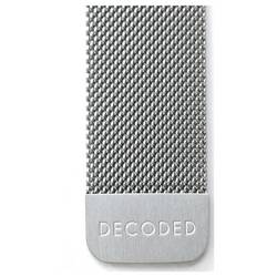 Decoded Decoded Milanaise Traction Strap 38/40/4 Poutko na zápěstí stříbrná