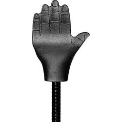 Maxtrack USB kabel USB 2.0 USB-A zástrčka, Apple Lightning konektor 0.50 m černá flexibilní husí krk MH 1 L