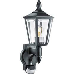 Steinel L 15 S 617813 venkovní nástěnné osvětlení s PIR detektorem úsporná žárovka, LED E27 60 W černá