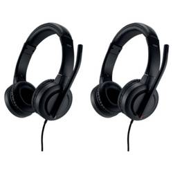 Kensington Headset uzavřená (Over Ear) kabelová černá Potlačení hluku headset Počítače