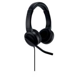 Kensington Headset uzavřená (Over Ear) kabelová černá Potlačení hluku headset Počítače