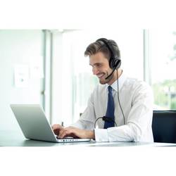 Kensington Headset uzavřená (Over Ear) kabelová černá Potlačení hluku headset Počítače
