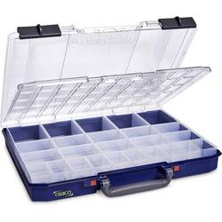 raaco CarryLite 55 5x10-25/2 DLU kufřík na součástky (š x v x h) 413 x 58 x 330 mm přihrádek: 25 Obsah 1 ks