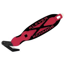 KLEVER KCJ-XC-30R KLEVER KCJ-XC-30R XChange™ 30 bezpečnostní nůž červenočerná, 10 ks 10 ks