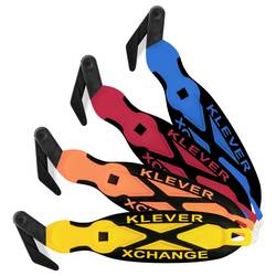 KLEVER KCJ-XC-30R KLEVER KCJ-XC-30R XChange™ 30 bezpečnostní nůž červenočerná, 10 ks 10 ks