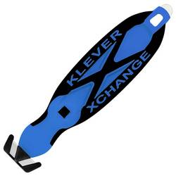 KLEVER KCJ-XC-20B KLEVER KCJ-XC-20B XChange™ 20 bezpečnostní nůž modročerná, 10 ks 10 ks