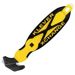KLEVER KCJ-XC-65Y KLEVER KCJ-XC-65Y XChange™ 65 bezpečnostní nůž žlutočerná, 10 ks 10 ks