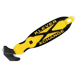 KLEVER KCJ-XC-65Y KLEVER KCJ-XC-65Y XChange™ 65 bezpečnostní nůž žlutočerná, 10 ks 10 ks
