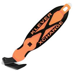KLEVER KCJ-XC-35G KLEVER KCJ-XC-35G XChange™ 35 bezpečnostní nůž Oranžovočerná, 10 ks 10 ks