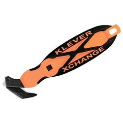 KLEVER KCJ-XC-35G KLEVER KCJ-XC-35G XChange™ 35 bezpečnostní nůž Oranžovočerná, 10 ks 10 ks