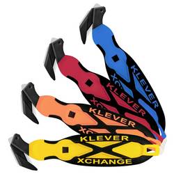 KLEVER KCJ-XC-35G KLEVER KCJ-XC-35G XChange™ 35 bezpečnostní nůž Oranžovočerná, 10 ks 10 ks