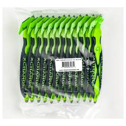 KLEVER KCJ-XC-35X KLEVER KCJ-XC-35X XChange™ 35 Kleen™ bezpečnostní nůž Zelená-černá, 10 ks 10 ks