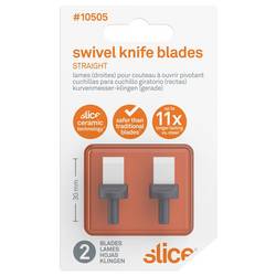 Slice 10505 Slice 10505 čepele pro nože na křivky z keramiky (rovné) 2 ks
