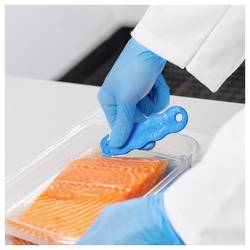KLEVER KCJ-1SSBX KLEVER KCJ-1SSBX Kutter NSF Food Zone™ bezpečnostní nůž modrá, 10 ks 10 ks