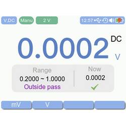 VOLTCRAFT VC-44 multimetr a 1kanálový osciloskop digitální;CAT III 1000 V;Displej (counts): 20000