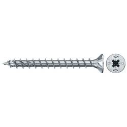 Fischer 670401 Power-Fast II CZF šrouby do dřevotřísky 5 mm 45 mm křížová drážka Pozidriv ocel galvanizováno zinkem 200 ks