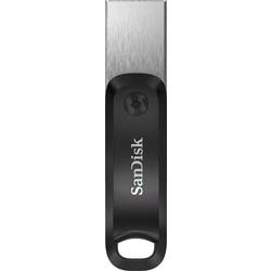 SanDisk iXpand™ Flash Drive Go USB paměť pro smartphony/tablety černá, stříbrná 128 GB USB 3.2 (Gen 1x1) , Lightning