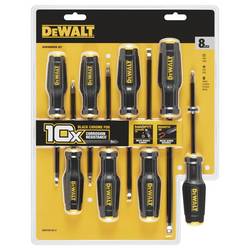 DEWALT DWHT65102-0 sada šroubováků, plochý, PH, PZ, 8dílná, DWHT65102-0