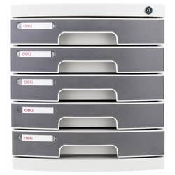 DELI D362582 box se zásuvkami DIN A4 Počet zásuvek: 5