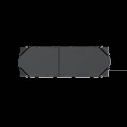 Hager GTVR400 držák přístroje (d x š) 225 mm x 75 mm 1 ks