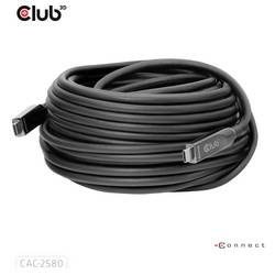 club3D Kabel USB-C USB-C ® zástrčka 15 m černá CAC-2580
