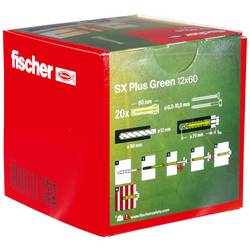 Fischer 567812 SX Plus Green rozpěrná hmoždinka 60 mm 12 mm 20 ks