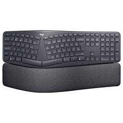 Logitech Ergo K860 bezdrátový klávesnice s číselnou klávesnicí UK anglická, QWERTY grafit