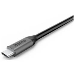 Hama USB-C® dokovací stanice Connect2Office Speed napájení USB-C®, Podporuje rozlišení 8K při frekvenci 30 Hz (1x) / 4K při 30 Hz (2x)