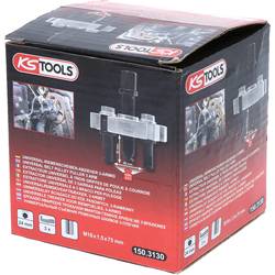 KS Tools 150.3130 Stahovák řemenic Upínací rozsah 90 mm Počet háčků 3