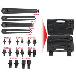 KS Tools 150.3205 Sada šroubováků s dvěma otvory, 20 ks
