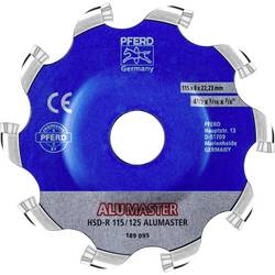 PFERD TOOLS 22000019 kotoučová fréza, Vnější Ø 115 mm, Pracovní délka 8 mm