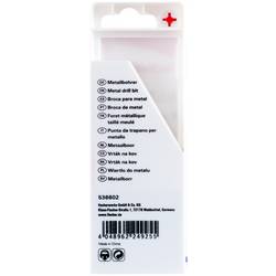 Fischer 536602 HSS-G HSS sada spirálových vrtáku do kovu 6dílná 2 mm, 3 mm, 4 mm, 5 mm, 6 mm, 7 mm, 8 mm DIN 338 1 sada