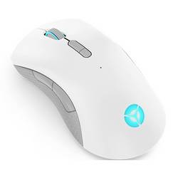 Lenovo Legion M600 optická herní myš, přenos bezdrátový, kabelový, 9 tlačítko, 16000 dpi, zelená, bílá