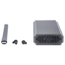 Digitus DA-71158 Pouzdro pro SSD M.2 USB 4 40 GBit/s M.2 PCIe NVMe 2230, 2242, 2260, 2280 DA-71158