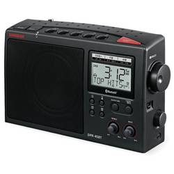 Sangean A500563 stolní rádio, DAB+, AM, FM, DAB+, Bluetooth, černá