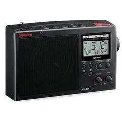 Sangean A500563 stolní rádio, DAB+, AM, FM, DAB+, Bluetooth, černá