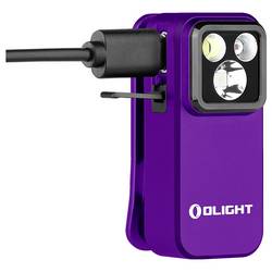 OLight Oclip Pro (Purple) Oclip Pro (Purple) LED mini kapesní svítilna s klipem na opasek 500 lm 144 h 53 g
