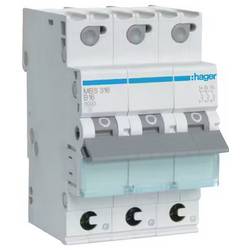Hager MBS316 elektrický jistič 3pólový 16 A