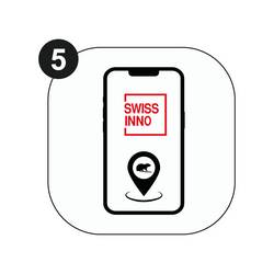 Swissinno Elektr. Maus-und Rattenfalle SuperCat mit Bluetooth, 1 503 001, past na myši 1 ks