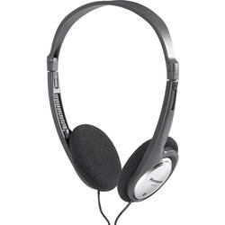 Panasonic RP-HT030 sluchátka otevřená (On Ear) kabelová stereo černá, stříbrná lehký třmen