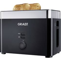 Graef TO 62 topinkovač s funkcí ohřívání pečiva černá