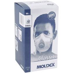 Moldex Klassiker 240515 respirátor proti jemnému prachu, s ventilem FFP2 D 20 ks EN 149:2001, EN 149:2009