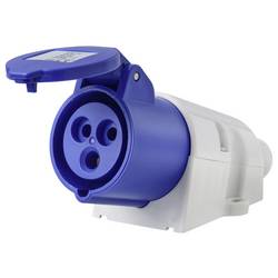 Sygonix SY-7486046 CEE-CARA zásuvka na stěnu, 16 A, 3pólový, 230 V/AC, 1 ks