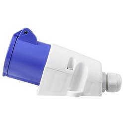 Sygonix SY-7486046 CEE-CARA zásuvka na stěnu, 16 A, 3pólový, 230 V/AC, 1 ks