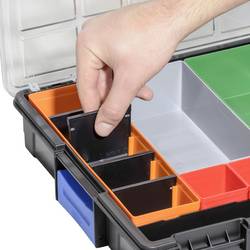 Allit EuroPlus Pro K44/18 kufřík na součástky (d x š x v) 355 x 440 x 76 mm přihrádek: 18 Obsah 1 ks
